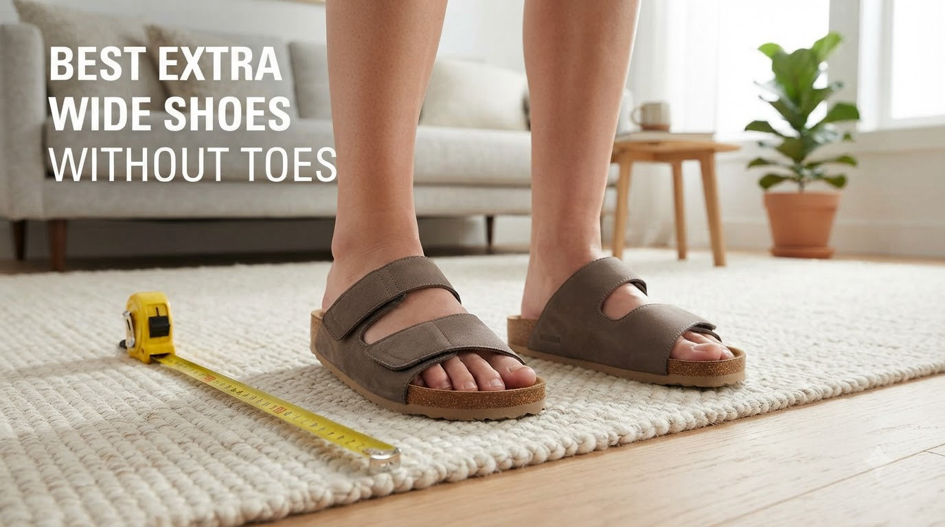 best extra wide shoes without toes
