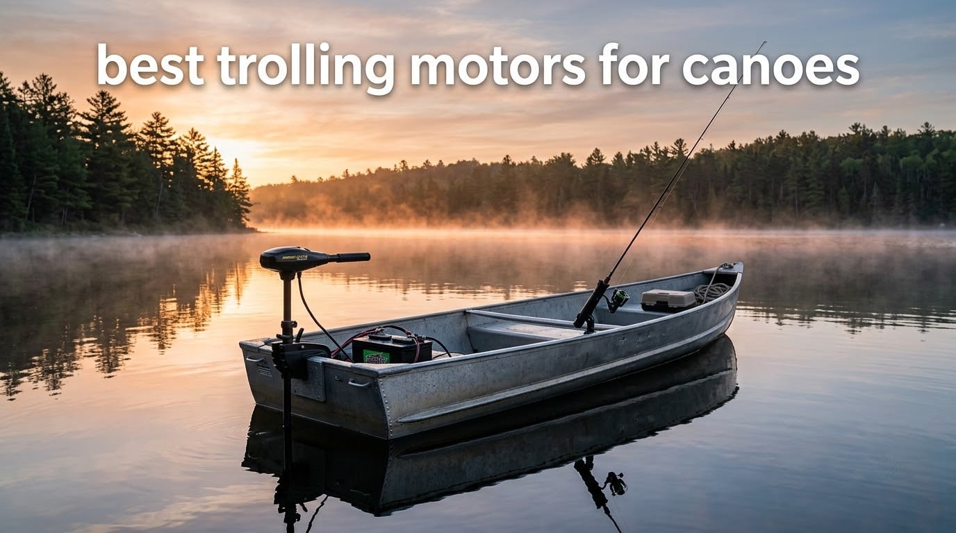best trolling motors for canoes