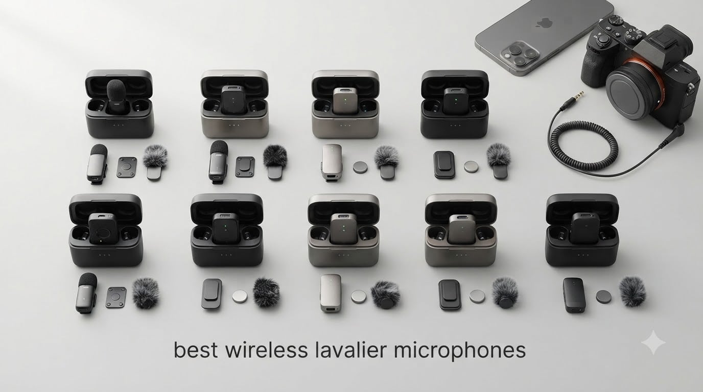 best wireless lavalier microphones