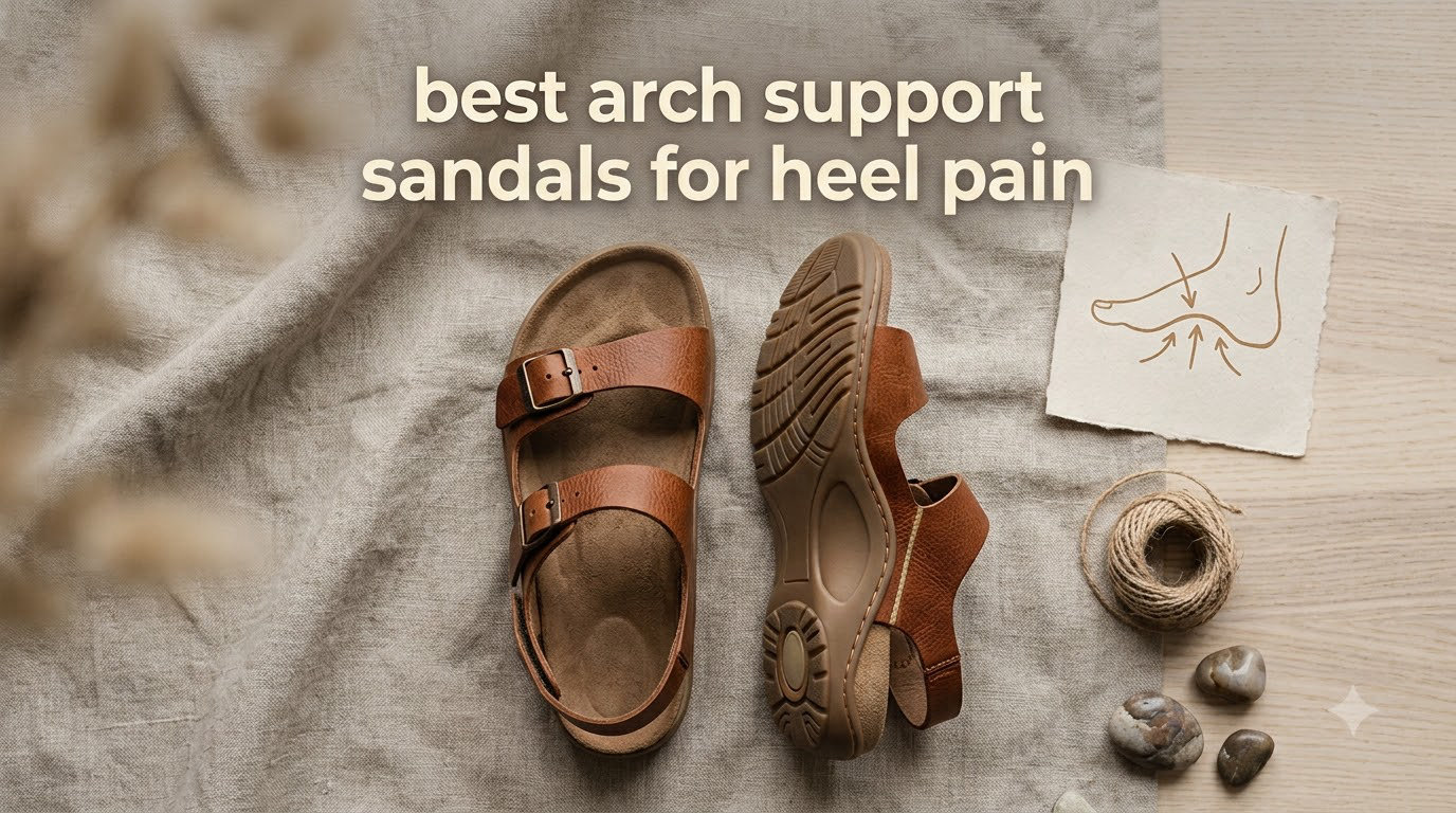 best arch support sandals for heels