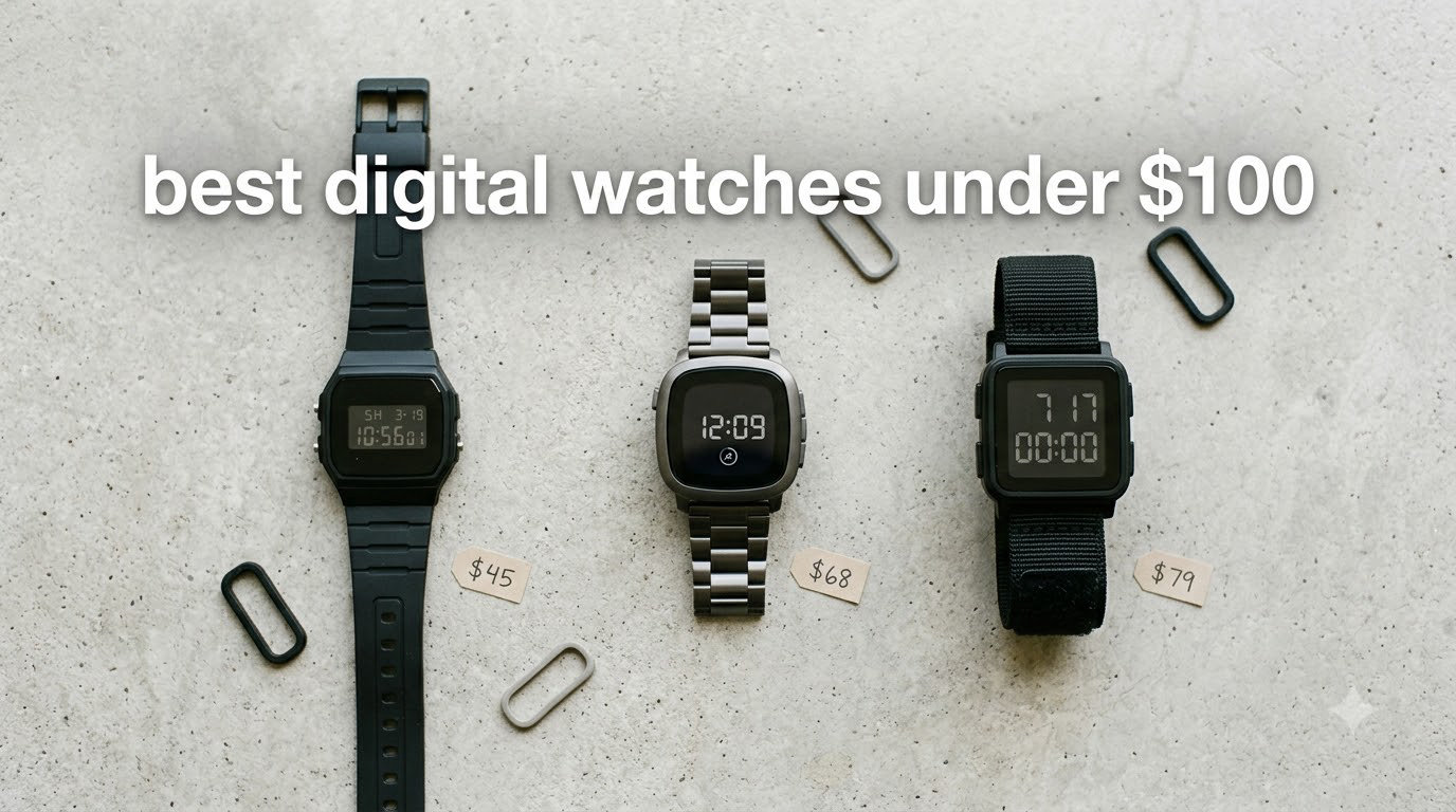 best digital watches under $100