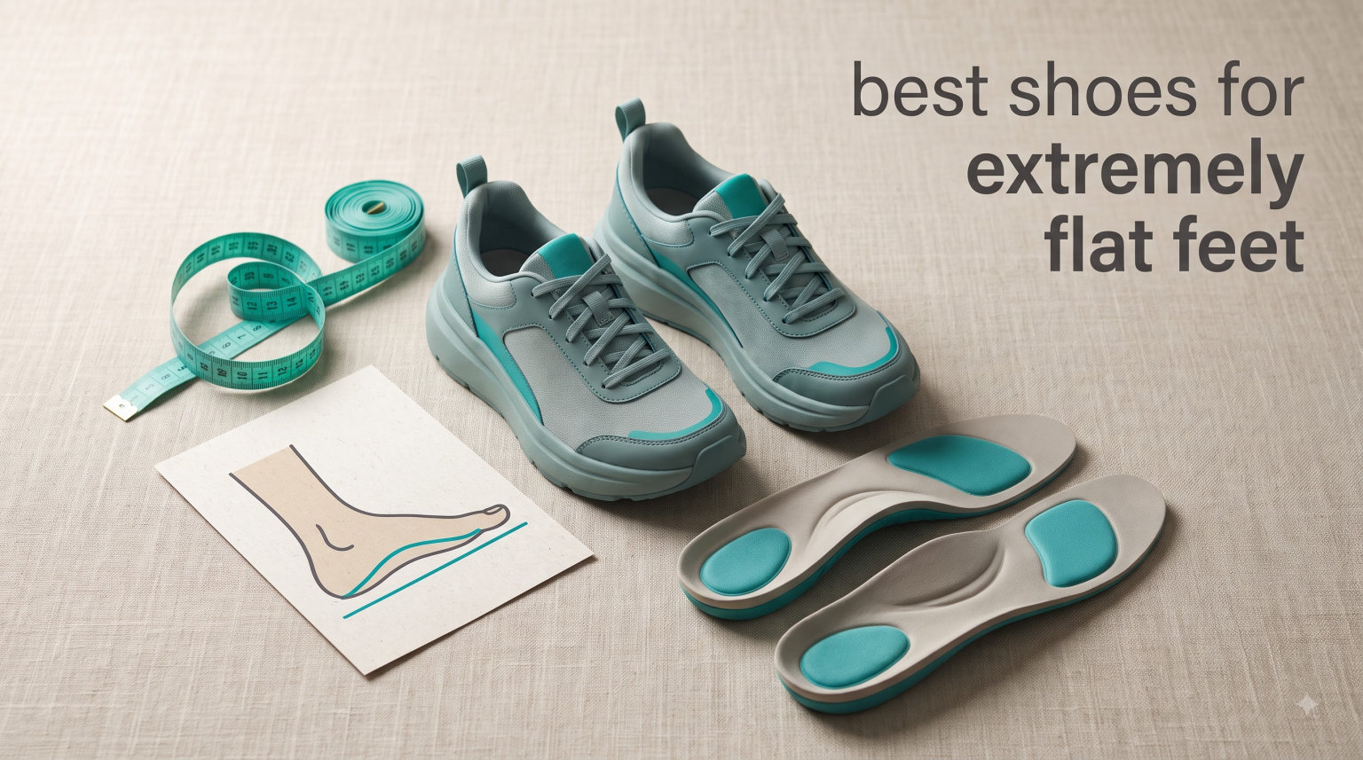 best shoes for extremely flat feet