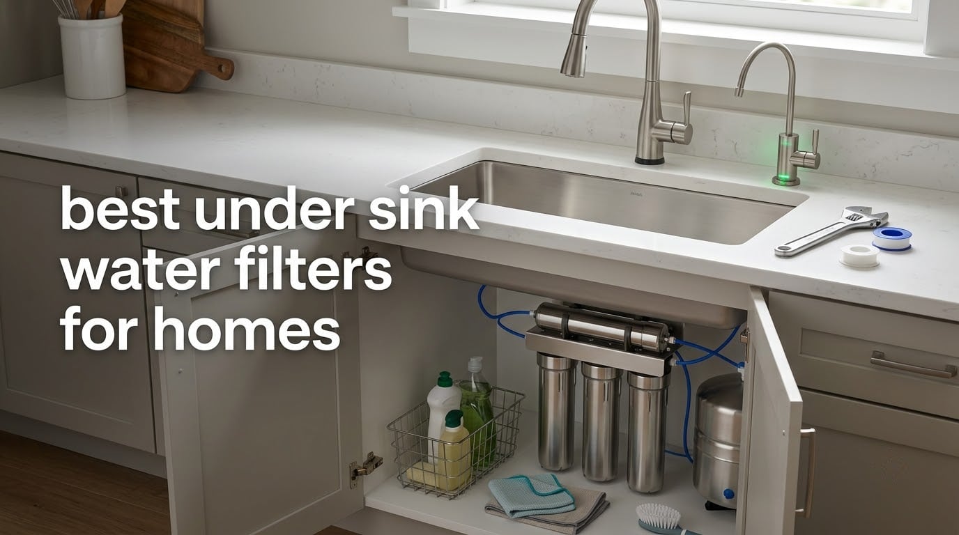 best under sink water filters for homes