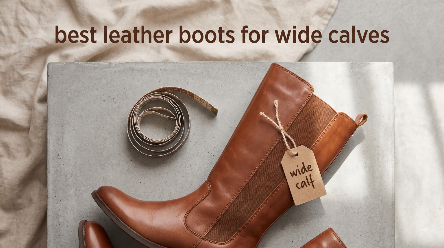 best leather boots for wide calves