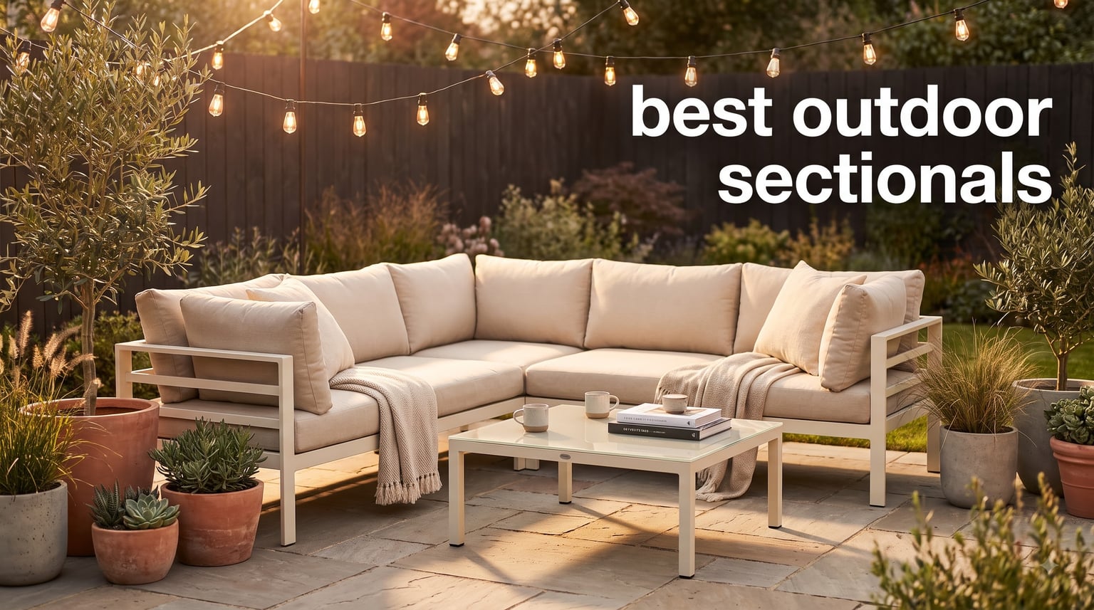 best outdoor sectionals