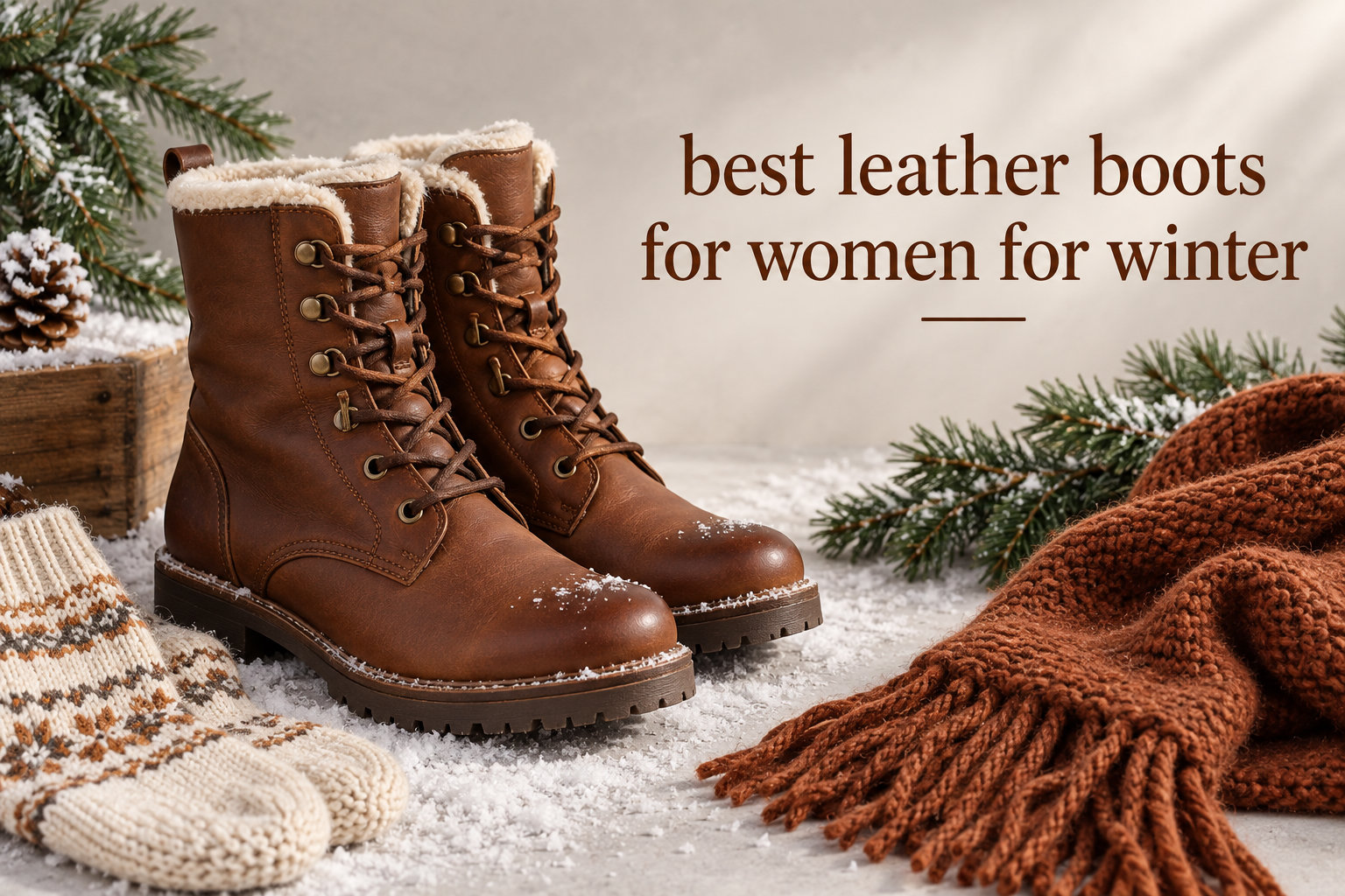 best leather boots for women for winter