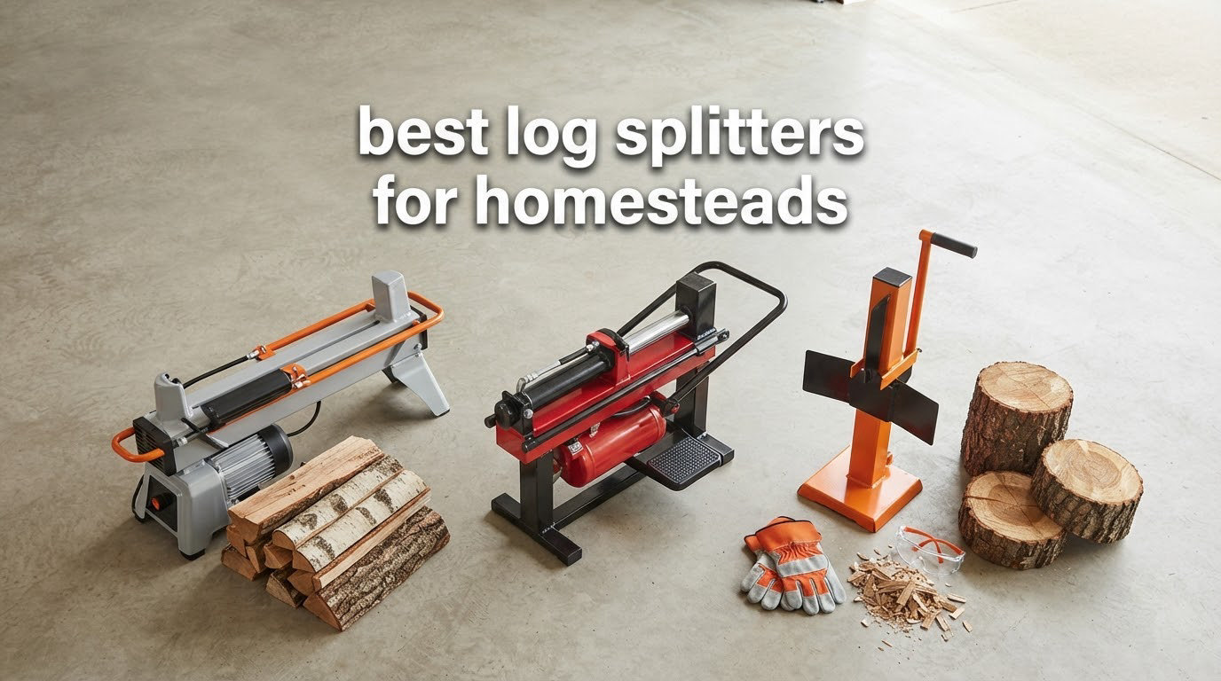 best log splitters for homesteads