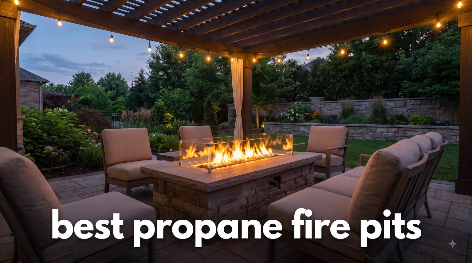 best propane fire pits