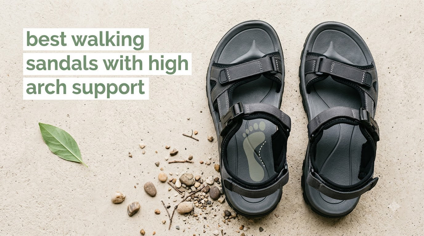 best walking sandals with high arch support