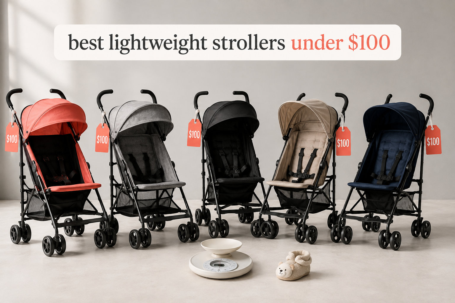 best lightweight strollers under $100