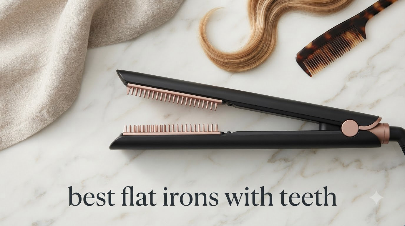 best flat irons with teeth