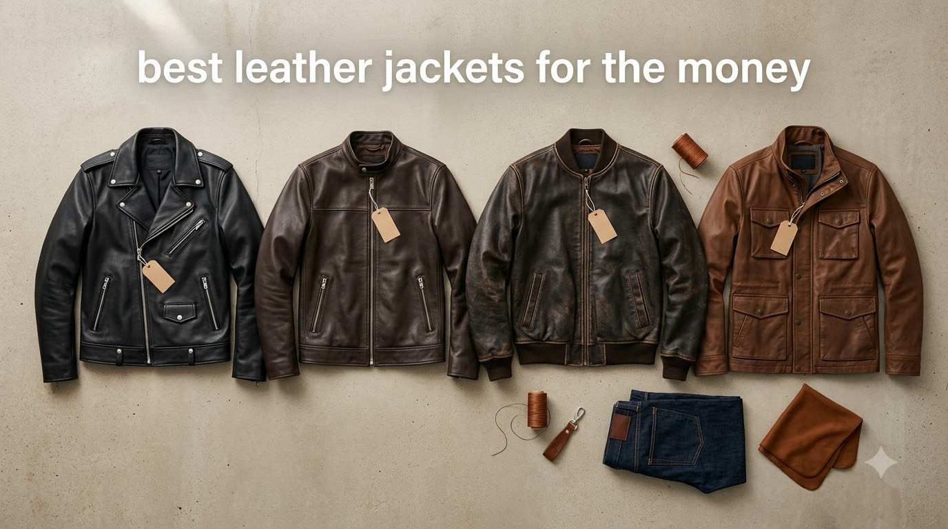 best leather jackets for the money