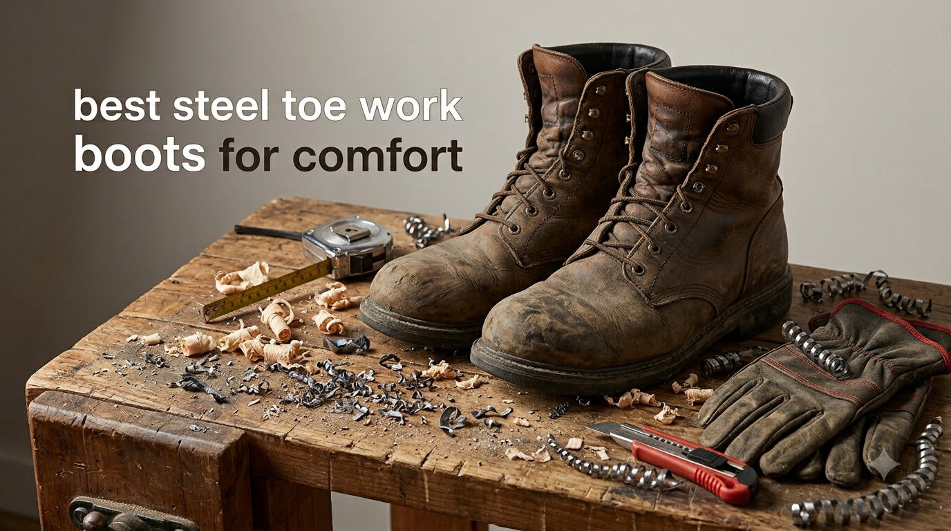 best steel toe work boots for comfort