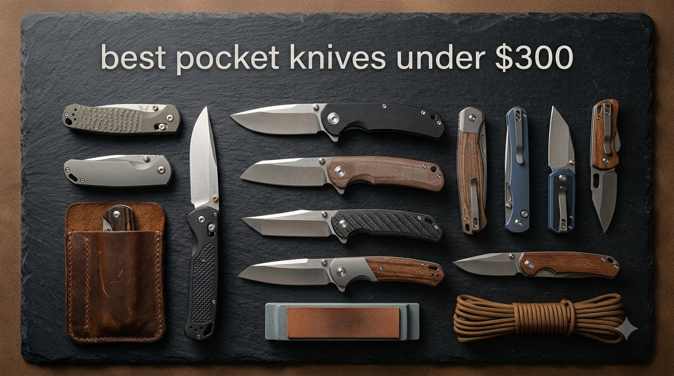 best pocket knives under $300