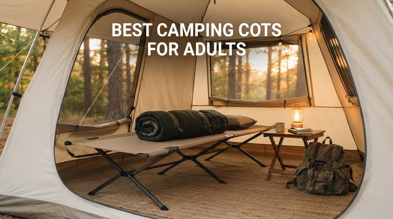 best camping cots for adults