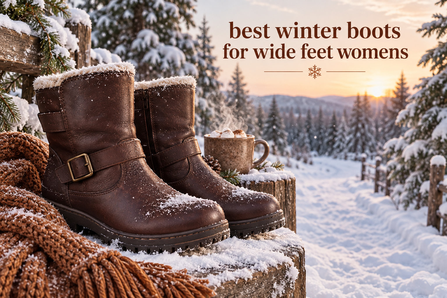 best winter boots for wide feet womens