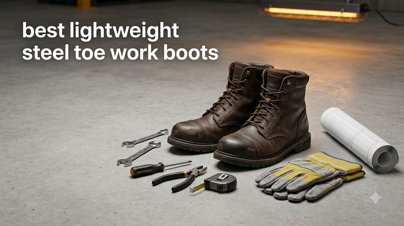 best lightweight steel toe work boots