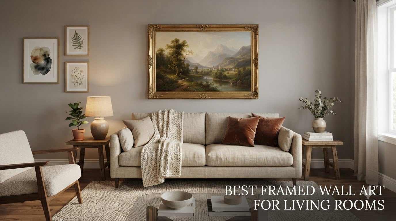 best framed wall art for living rooms