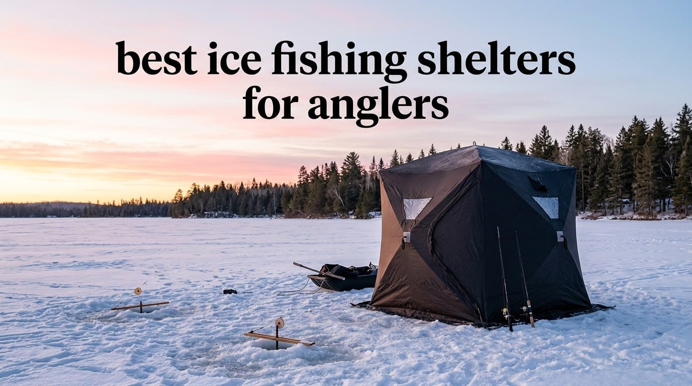 best ice fishing shelters for anglers