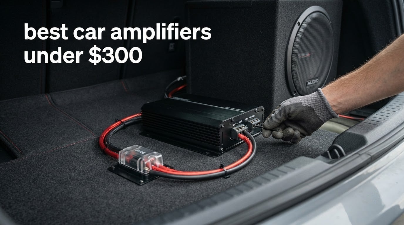 best car amplifiers under $300
