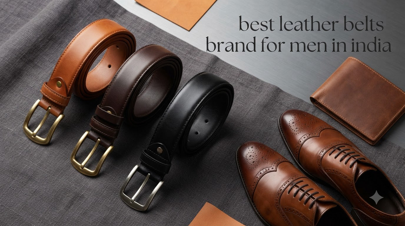 best leather belts brand for men in india