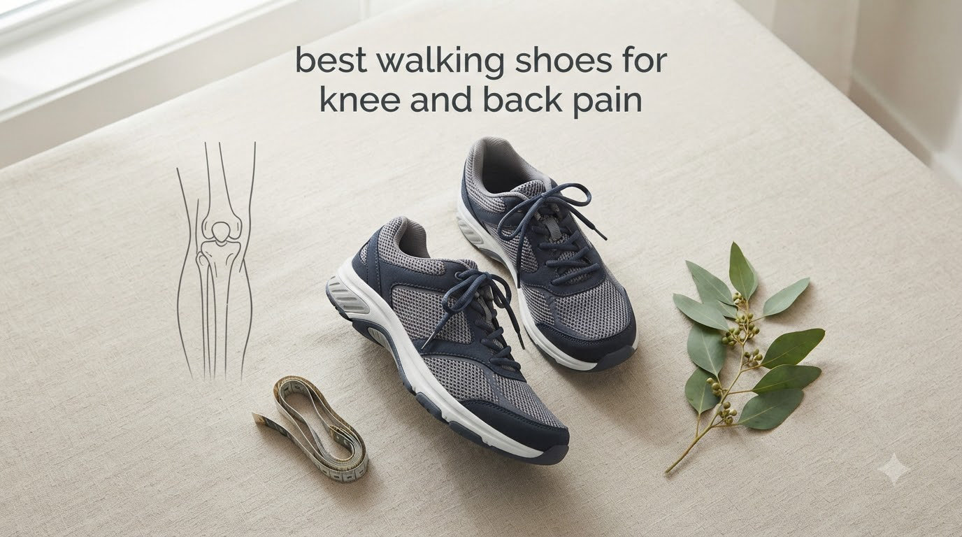 best walking shoes for knee and back pain