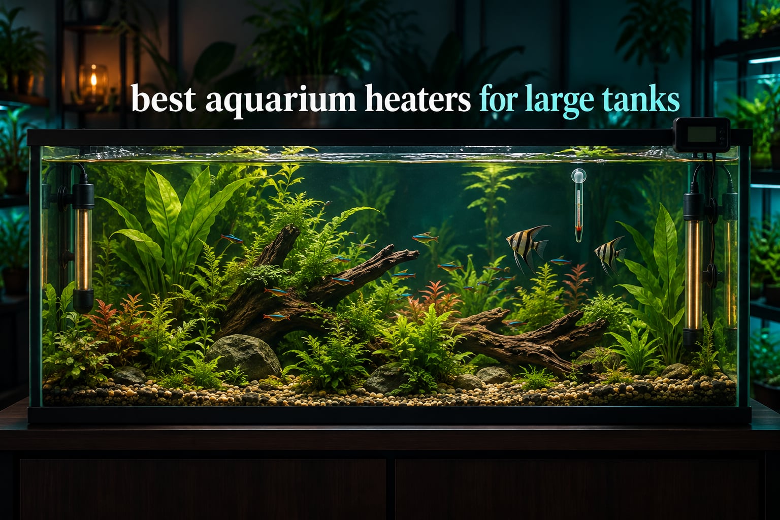 best aquarium heaters for large tanks