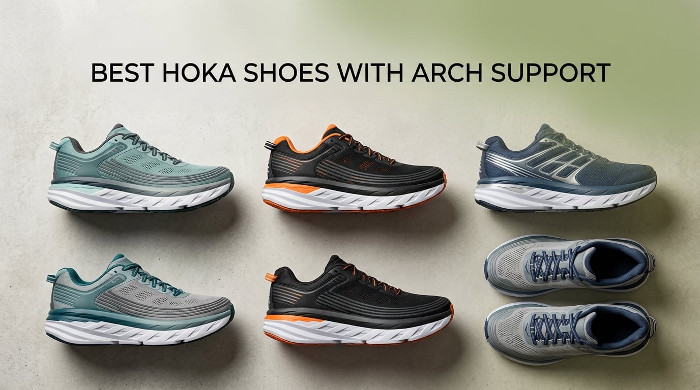 best hoka shoes with arch support