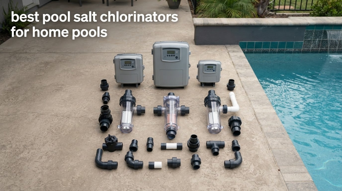 best pool salt chlorinators for home pools