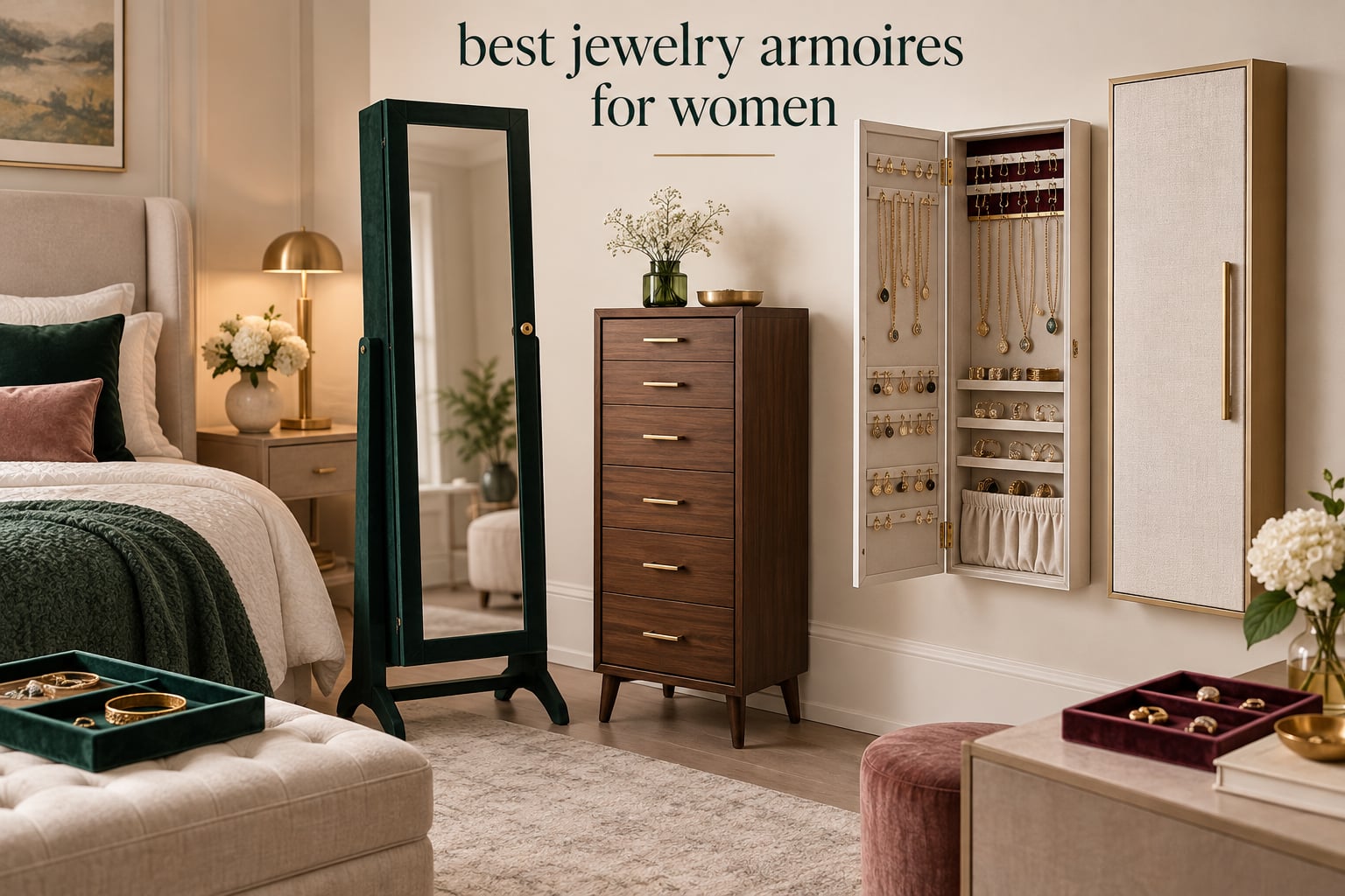 best jewelry armoires for women