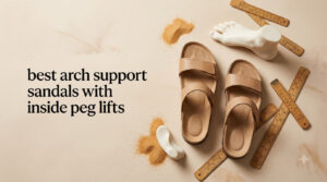 best arch support sandals with inside peg lifts