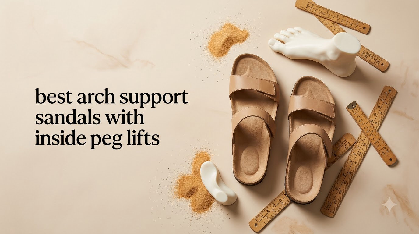best arch support sandals with inside peg lifts