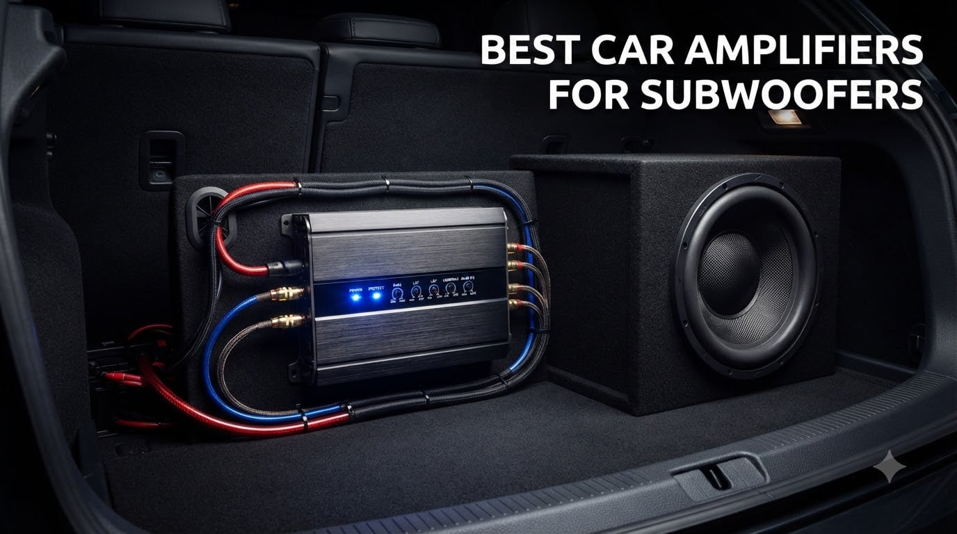 best car amplifiers for subwoofers
