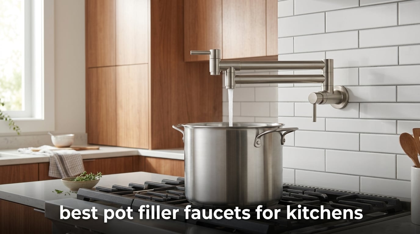 best pot filler faucets for kitchens