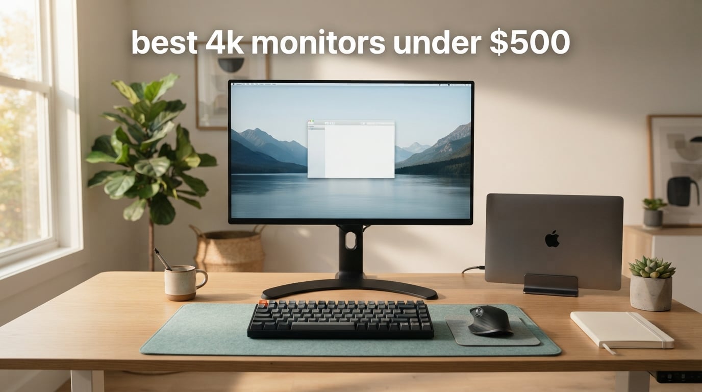 best 4k monitors under $500