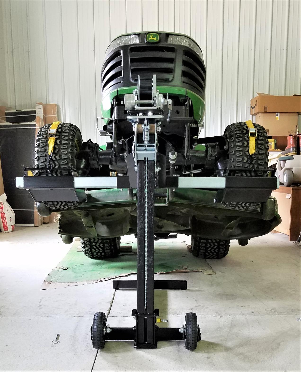 MoJack MJ-PRO 00145 Commercial ZTR & Rider Mower Lift Jack, 750lb Capacity customer photo 2