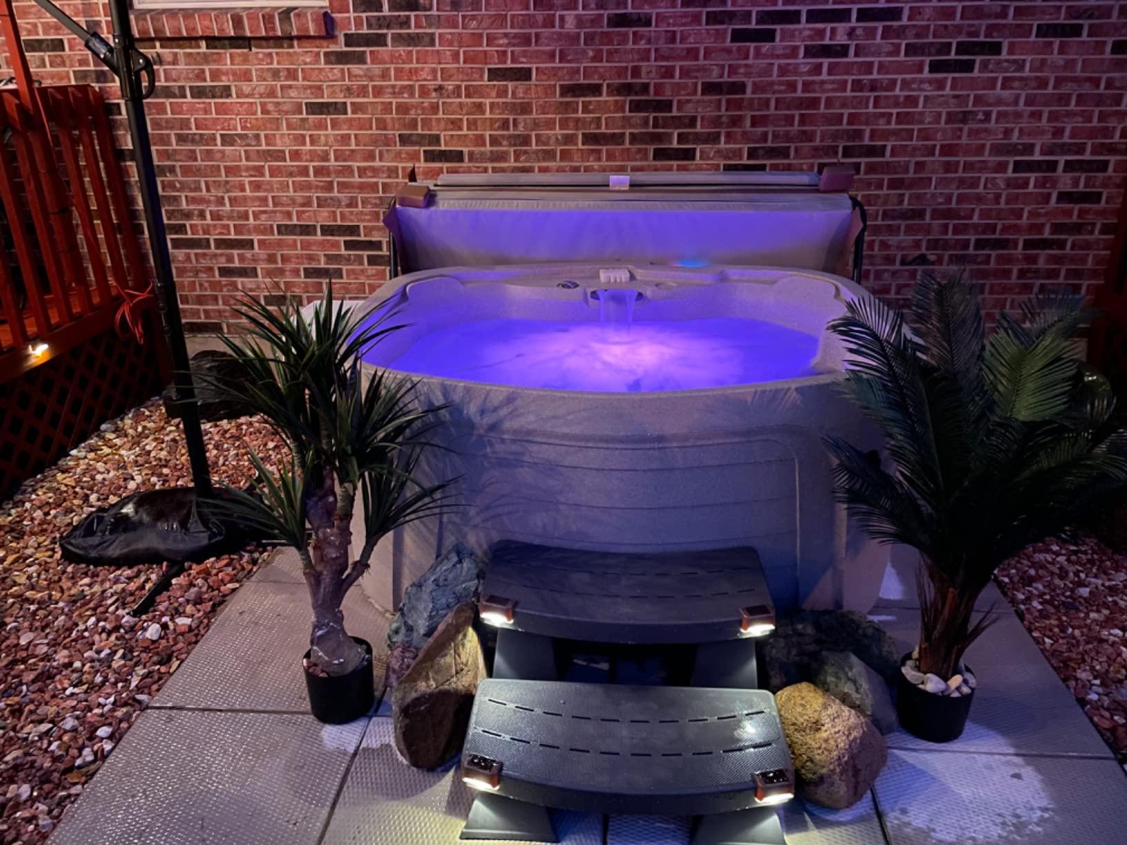 Natural Hot Tub Water Care - 4-Month Supply - Weekly Spa Maintenance -Balancer, Clarifier, Conditioner - Simple, Soft, & Safe Water customer photo 2