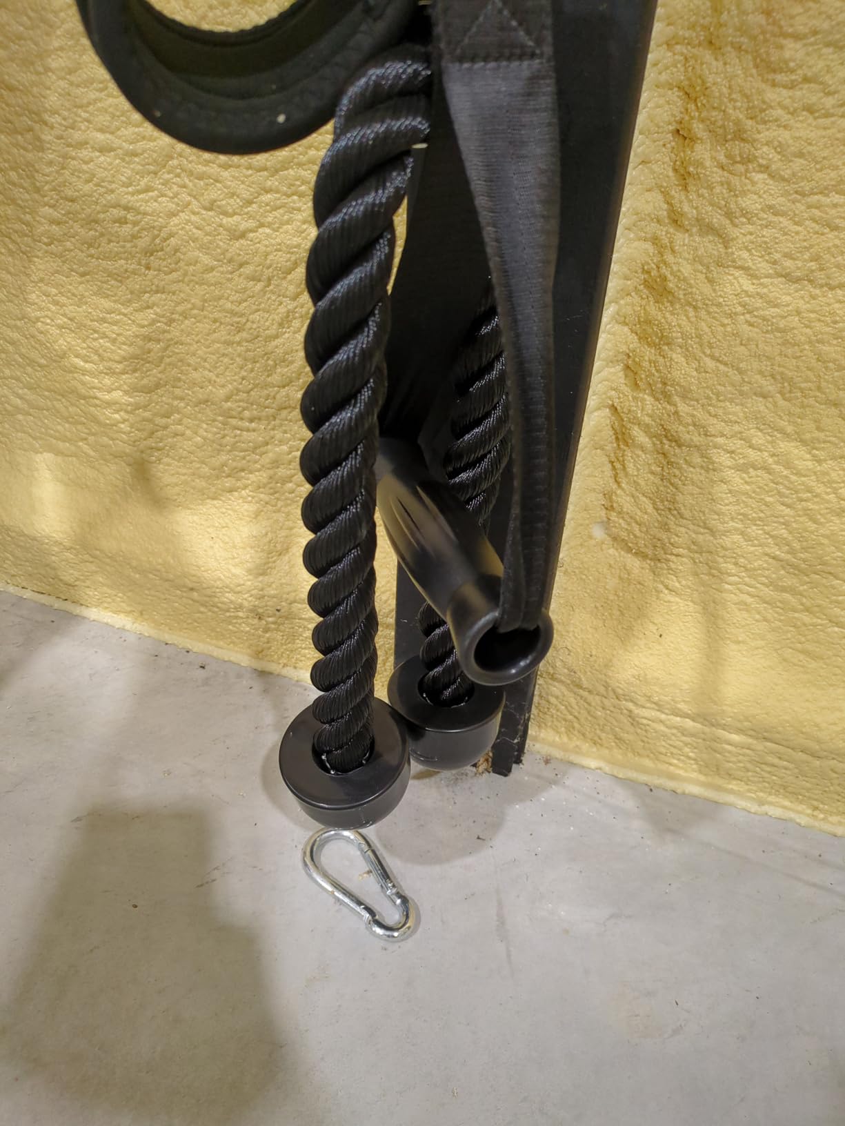 Yes4All Tricep Rope, Tricep Pull Down Attachment with Bonus Carabiner customer photo 2