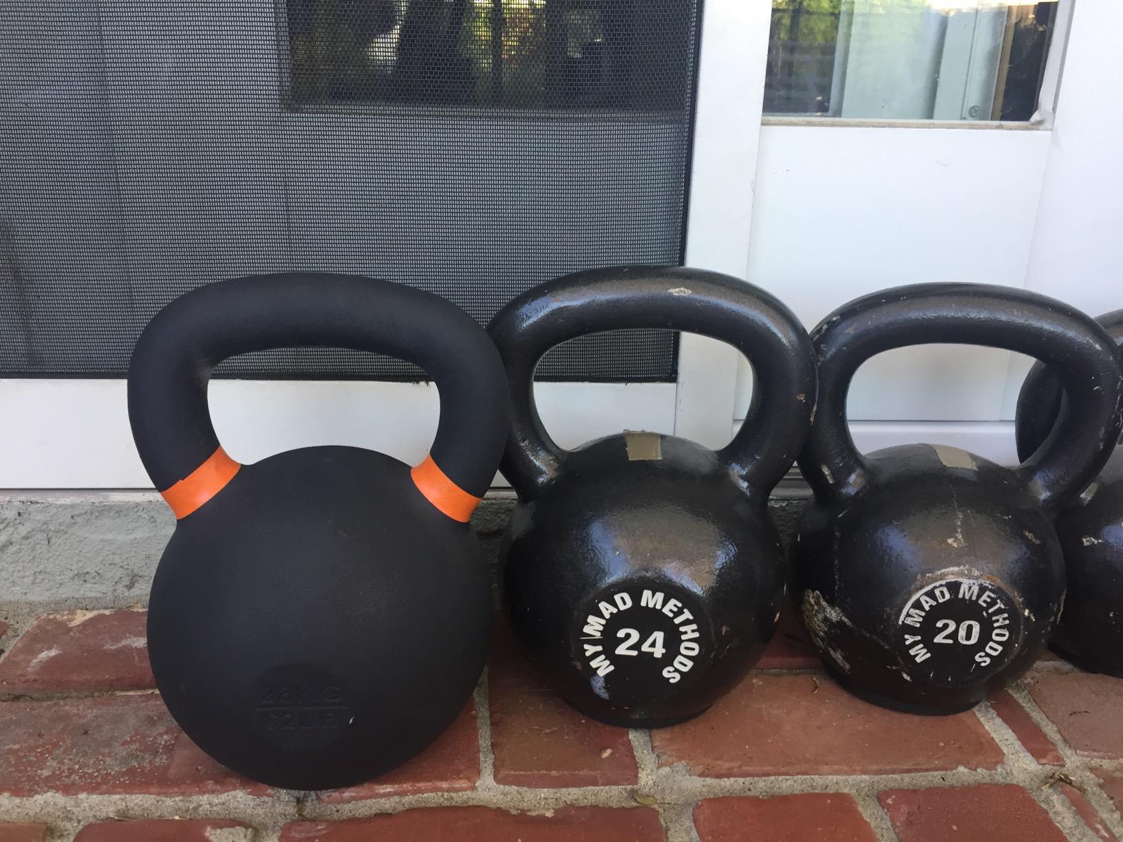REP Fitness Kettlebell Set and Singles, 4kg to 24kg, 9lb to 53lb Weight Range, Cast Iron, Strength Exercise Training, Home Gym, Power Workout Equipment, Free Weights, Dumbbell Alternative customer photo 2
