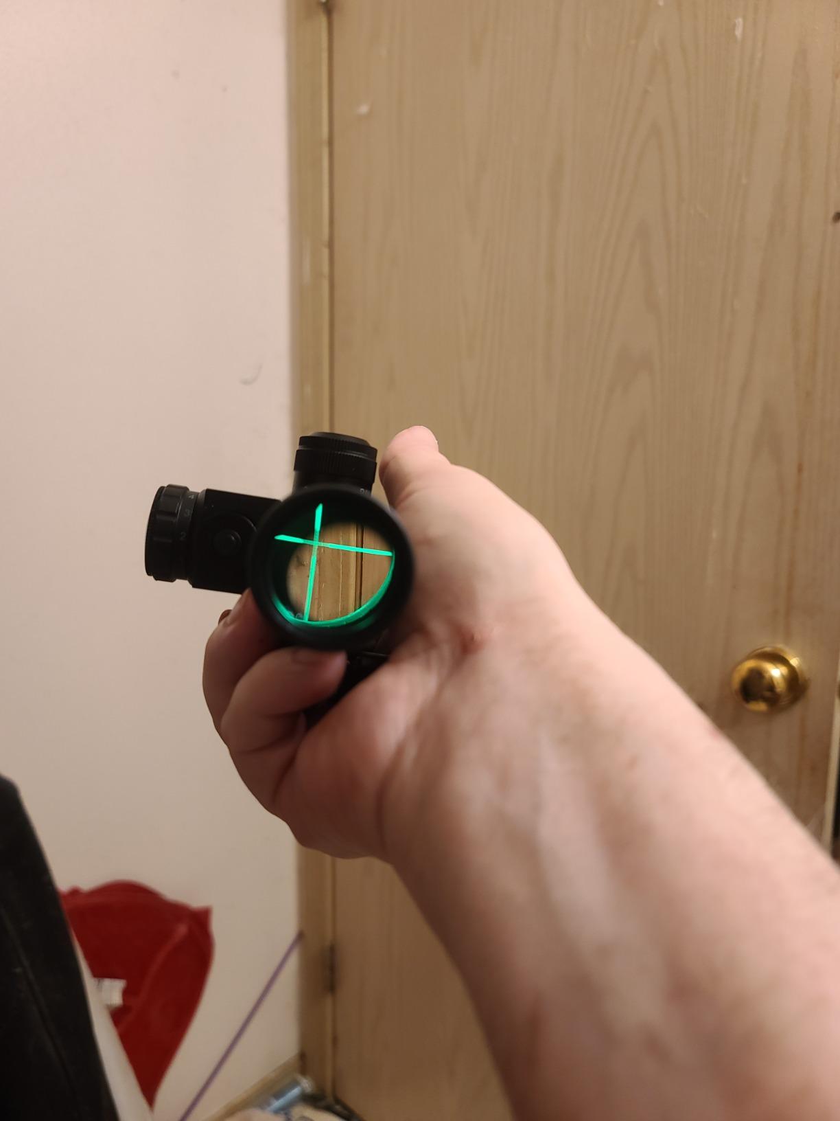 CVLIFE 2.5-10x40e Red & Green Illuminated Scope with 20mm Mount customer photo 1