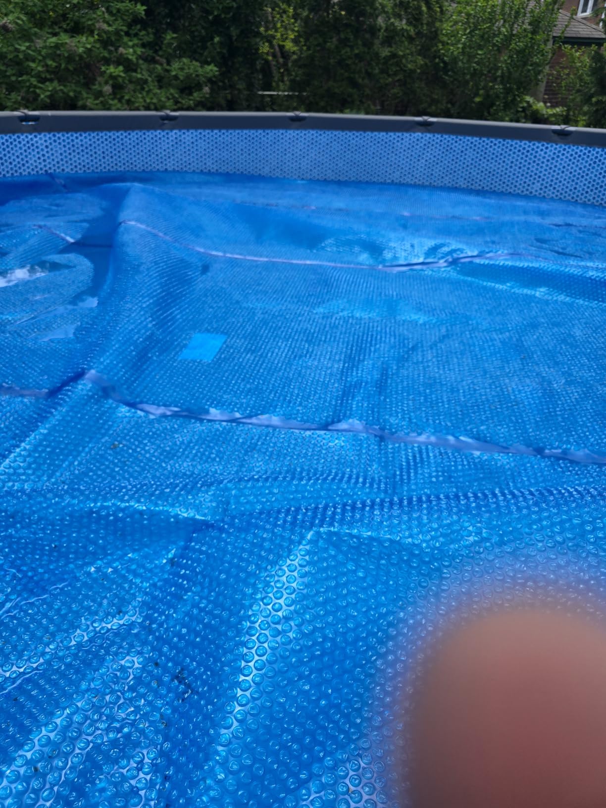 Sun2Solar Blue 15 ft Round Pool Solar Cover | 12 Mil | Heat Retaining customer photo 2