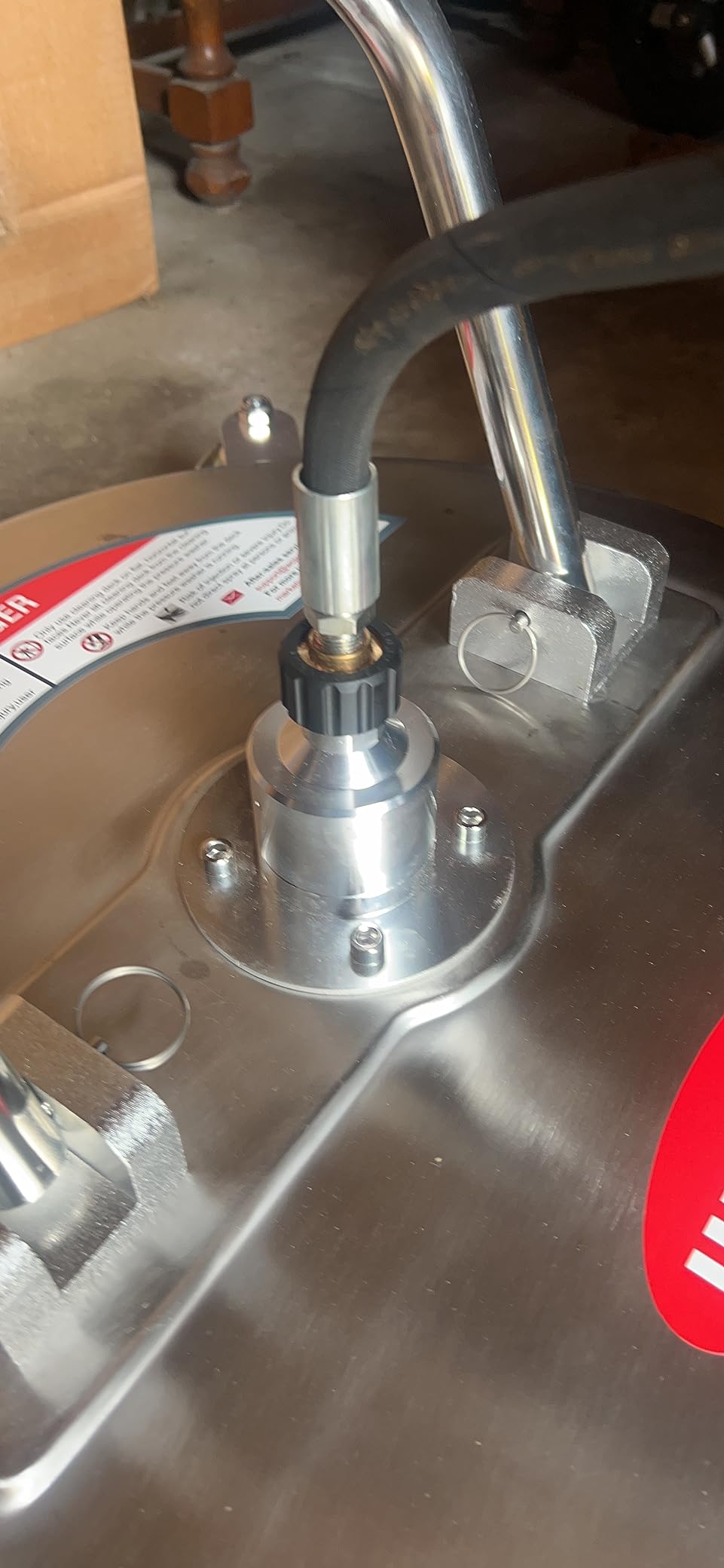WOJET 20'' Commercial Pressure Washer Surface Cleaner with Wheels 4500PSI customer photo 1