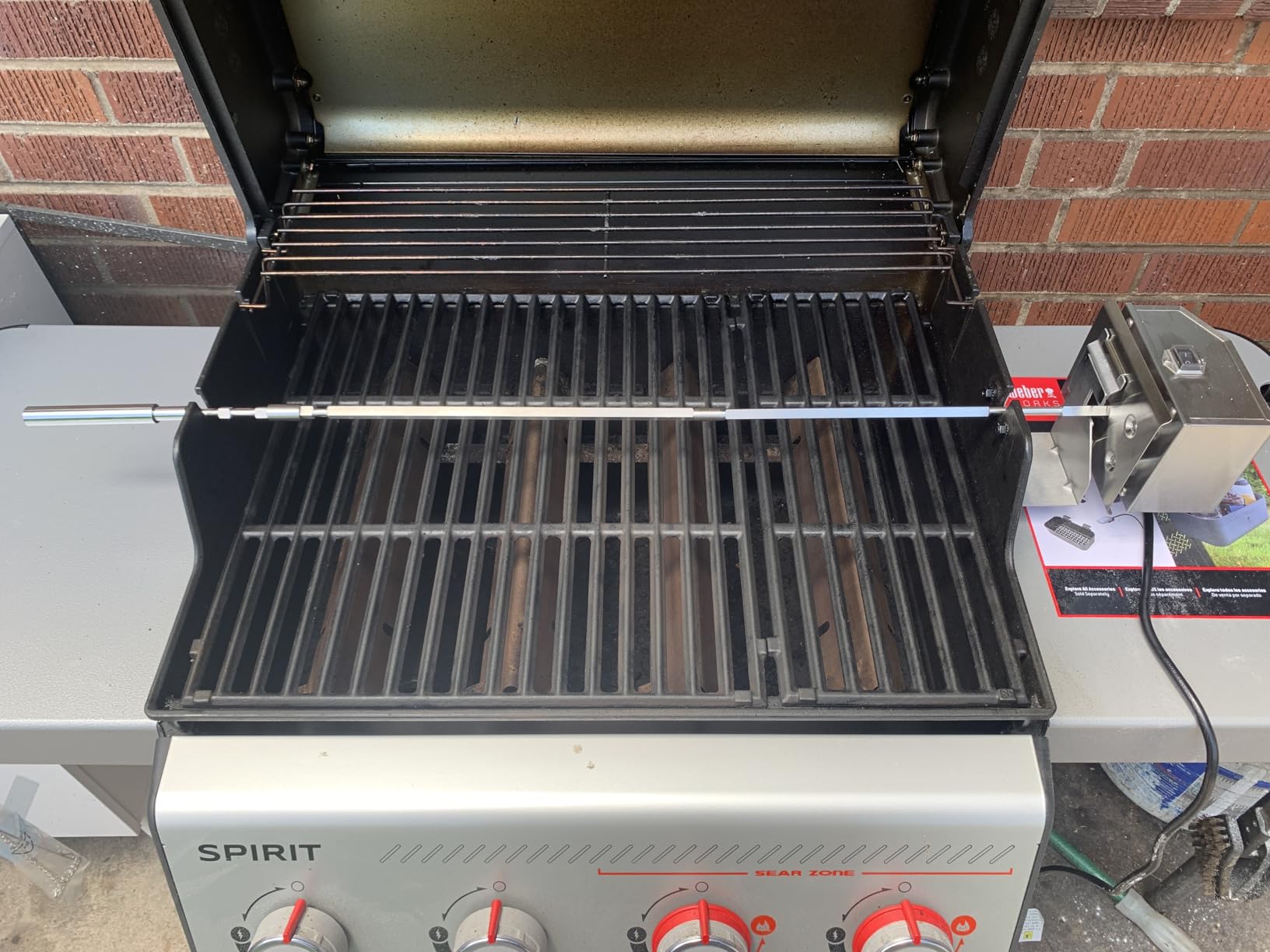 onlyfire Stainless Steel Rotisserie Kit Weber 7659 Replacement customer photo 1