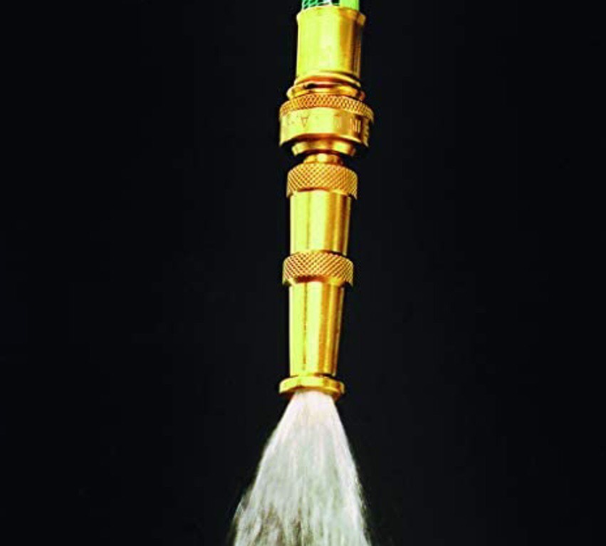 Twinkle Star Heavy-Duty Brass Adjustable Twist Hose Nozzle, 2 Pcs customer photo 2