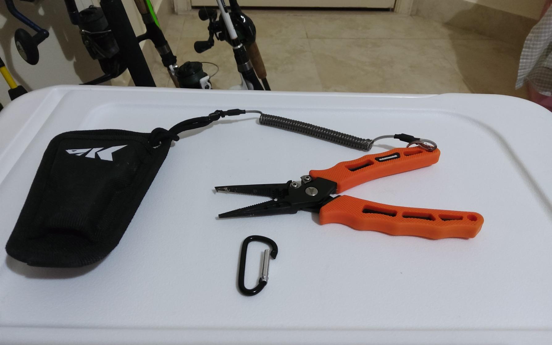KastKing Cutthroat 7 inch Fishing Pliers, Ice Fishing, Gift for Men customer photo 2