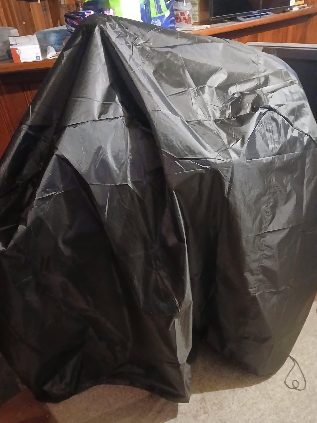 iCOVER Grill Cover 58 inch, BBQ Grill Cover for Outdoor Grill, 600D Heavy Duty Waterproof BBQ Cover, Anti-UV and Rip-Proof Barbecue Cover, Gas Grill Cover for Weber, Char-Broil, Nexgrill, etc customer photo 1