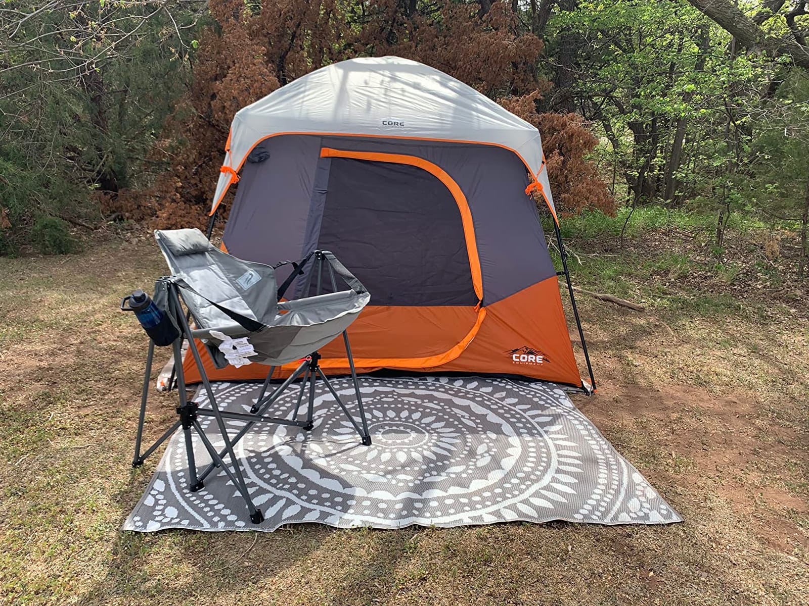 CORE Tent for Family Camping | 4 Person & 6 Person Portable Camp Tent with Carry Bag for Outdoor Car Camping | Included Gear Loft Organizer for Camp Accessories customer photo 1