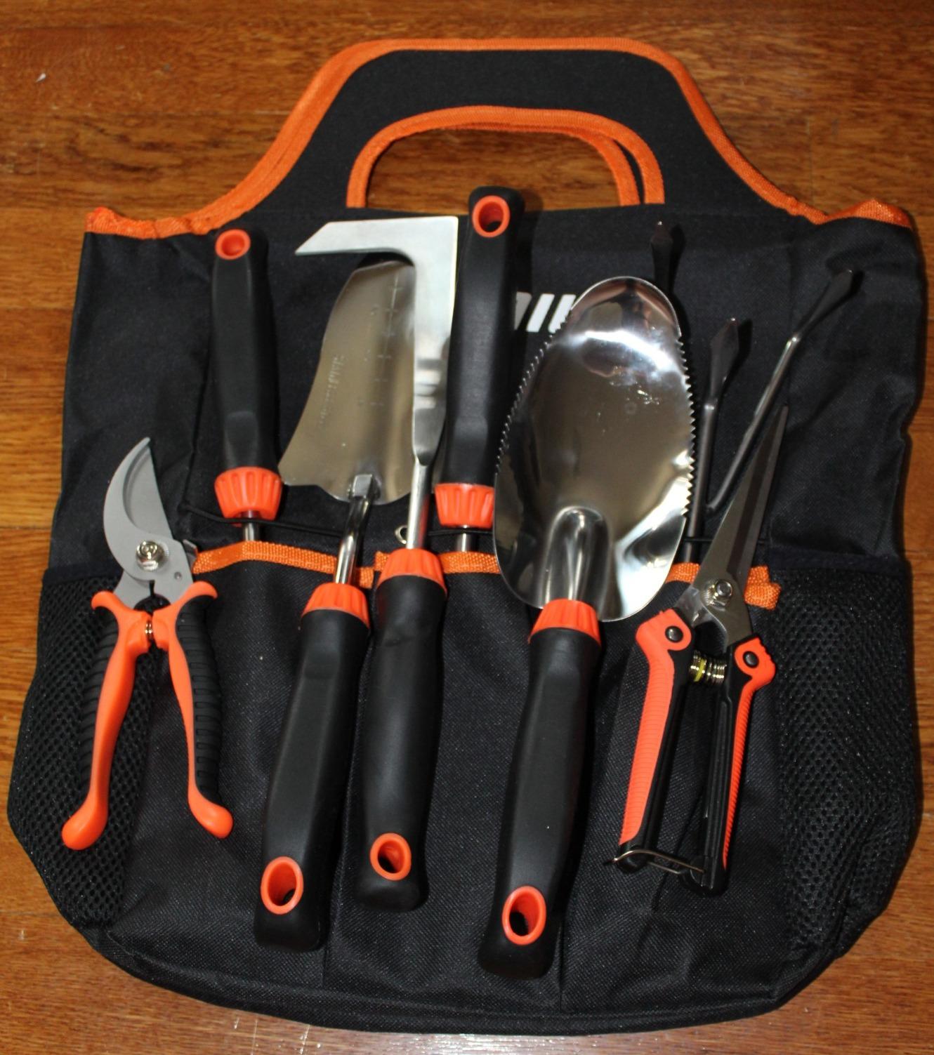 9 Piece Garden Tool Set, Heavy Duty Gardening Hand Tools Kit customer photo 1