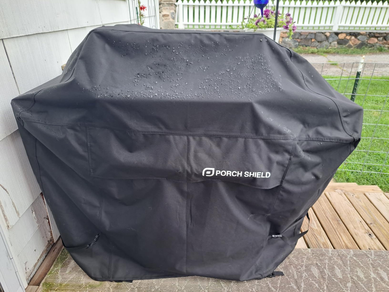 Porch Shield Waterproof Outdoor BBQ Grill Cover 52 inch, Black customer photo 2