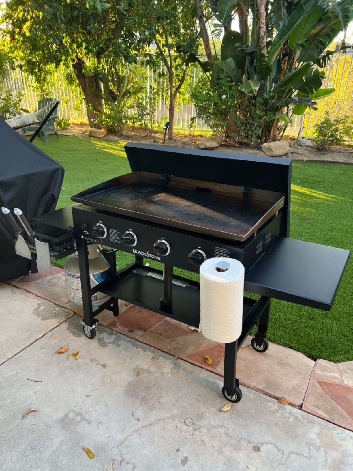 5004 Hard Top Lid Cover with Handle for Blackstone 36” Outdoor Griddle customer photo 2